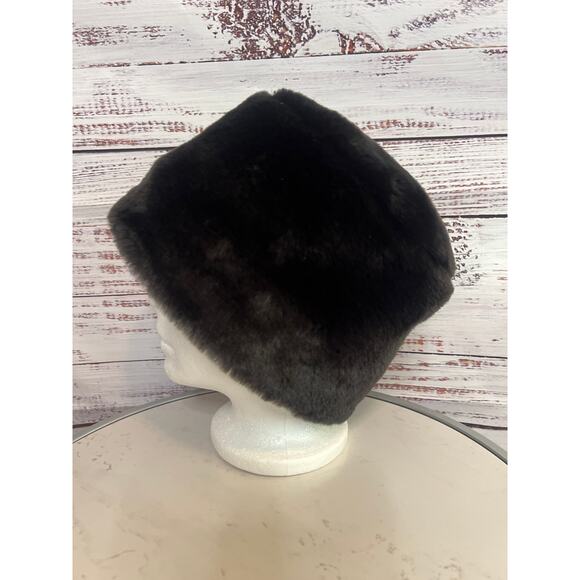 Ushanka faux fur hat black - Picture 2 of 12